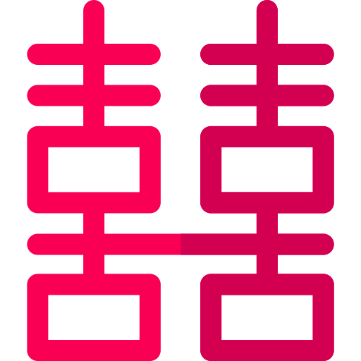 symbole chinois Basic Rounded Flat Icône