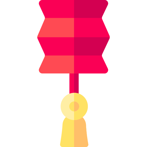 Chinese Lantern  Basic Rounded Flat icon