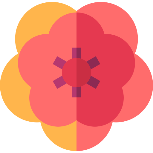 Blossom Basic Straight Flat icon