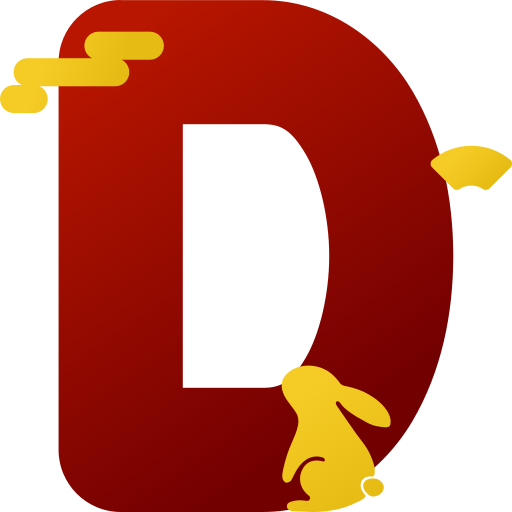 Letter D Generic Flat Gradient icon