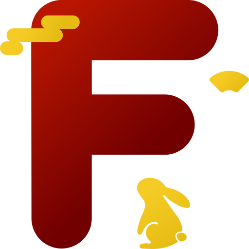 litera f Generic Flat Gradient ikona