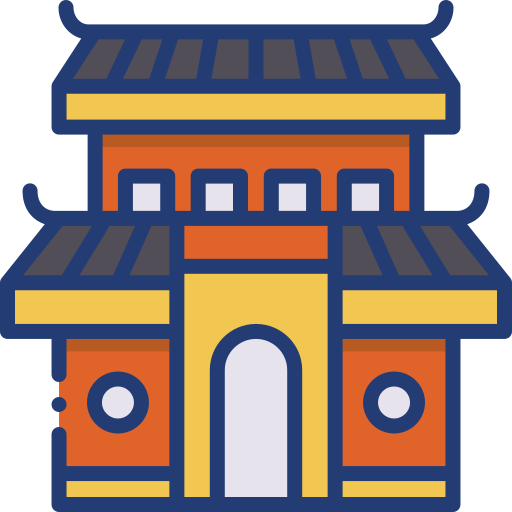 tempio Generic Outline Color icona