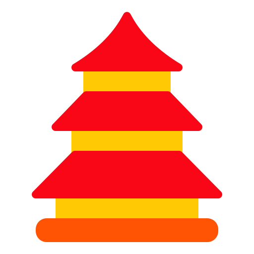 pagode Generic Flat Ícone