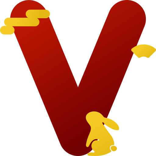 Letter V Generic Flat Gradient icon