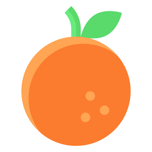 оранжевый Generic Flat иконка