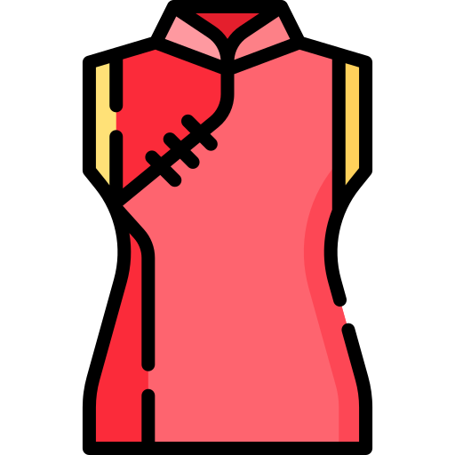 드레스 Special Lineal color icon