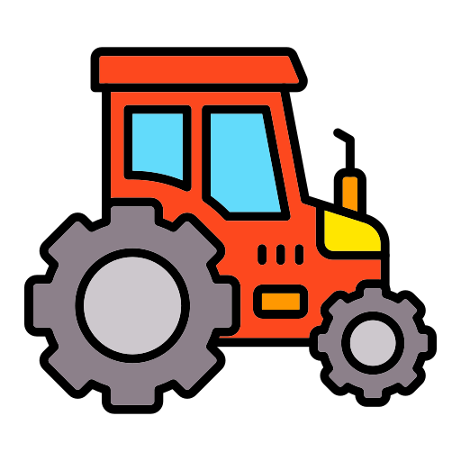 Tractor Generic color lineal-color icon
