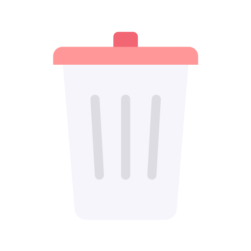 Trash Generic color fill icon
