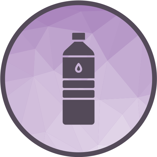 Water bottle Generic color lineal-color icon