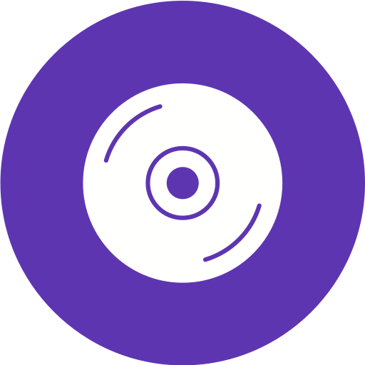 compact disc Generic color fill icon