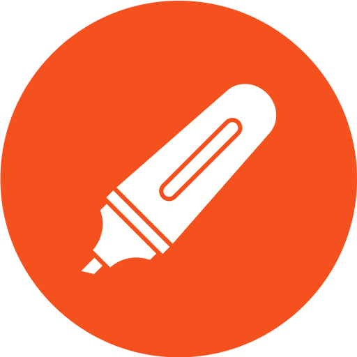 textmarker Generic color fill icon