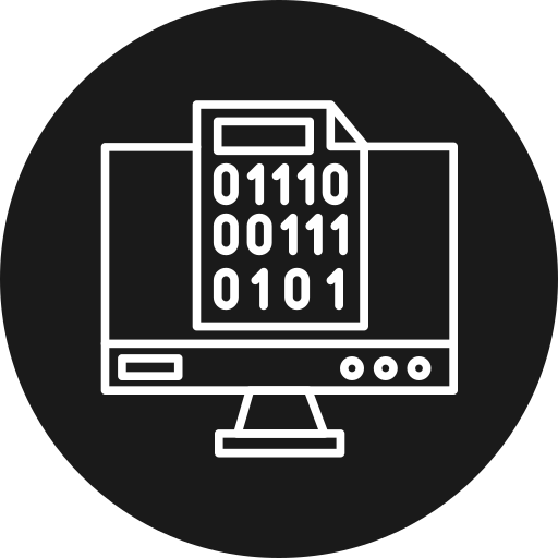 binärcode Generic black fill icon