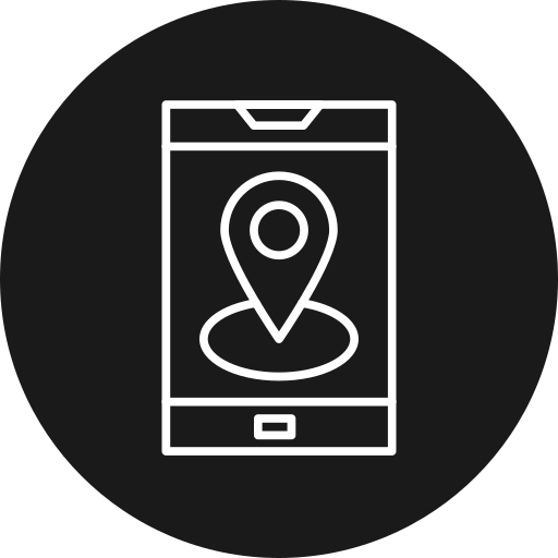 gps Generic black fill icono