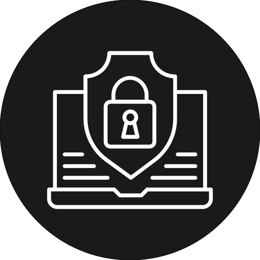 security System Generic black fill icon