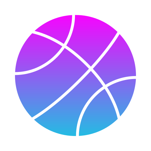 basketball Generic gradient fill Icône