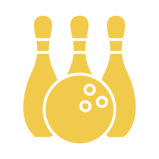 bowling Generic color fill icona
