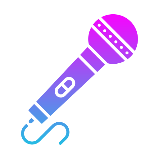 Microphone Generic gradient fill icon