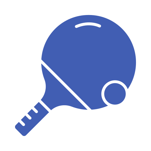 Ping Pong Generic color fill icon