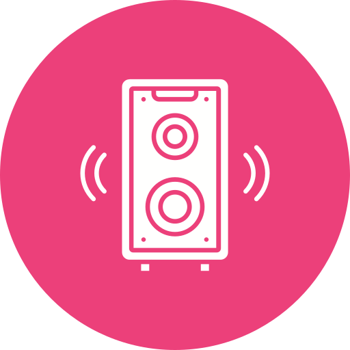 Speaker Generic color fill icon