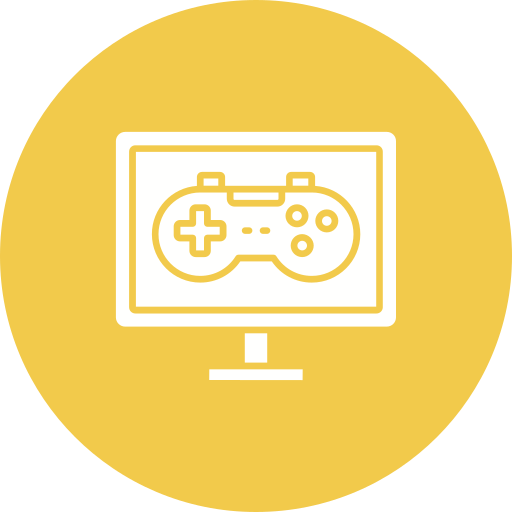 비디오 게임 Generic color fill icon