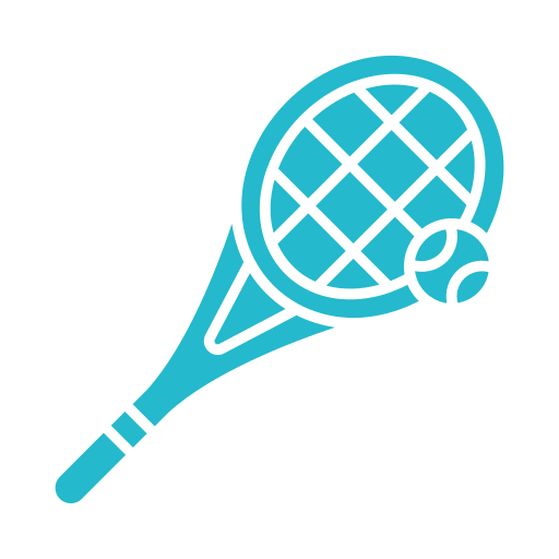 tenis Generic color fill icono