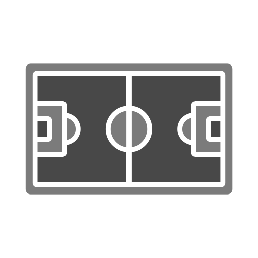boisko do piłki nożnej Generic color fill ikona