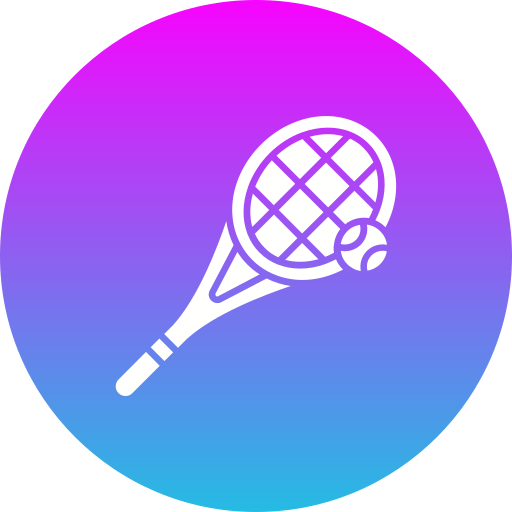 Tennis Generic gradient fill icon