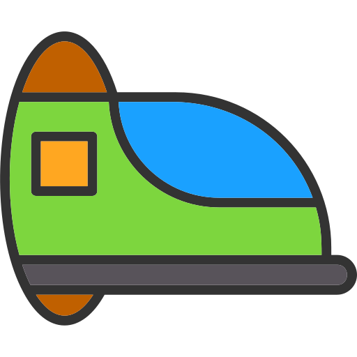 Hyperloop Generic color lineal-color icon