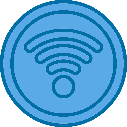 sygnał wi-fi Generic color lineal-color ikona