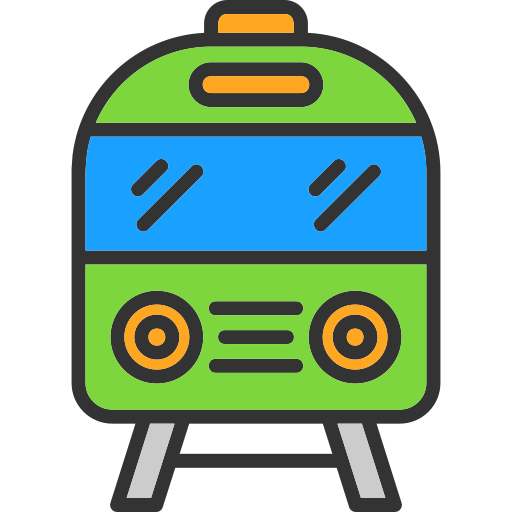 поезд Generic color lineal-color иконка