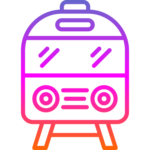 train Generic gradient outline icon