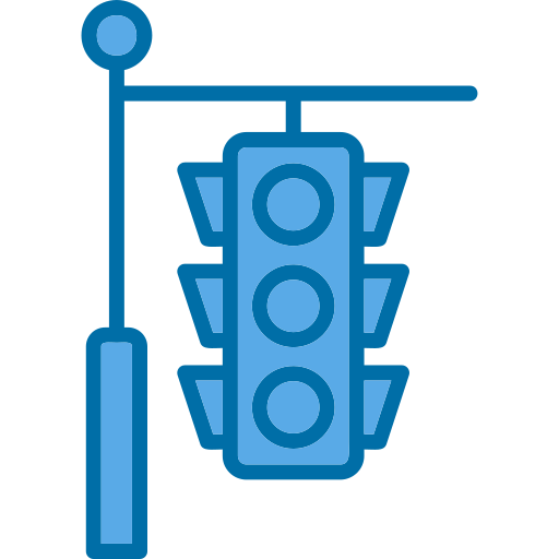 Traffic lights Generic color lineal-color icon