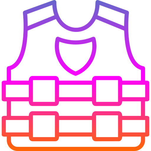 High visibility vest Generic gradient outline icon