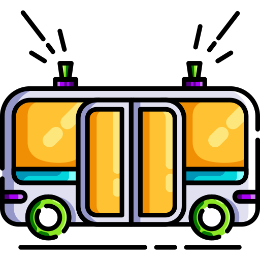 전기 버스 Generic color lineal-color icon