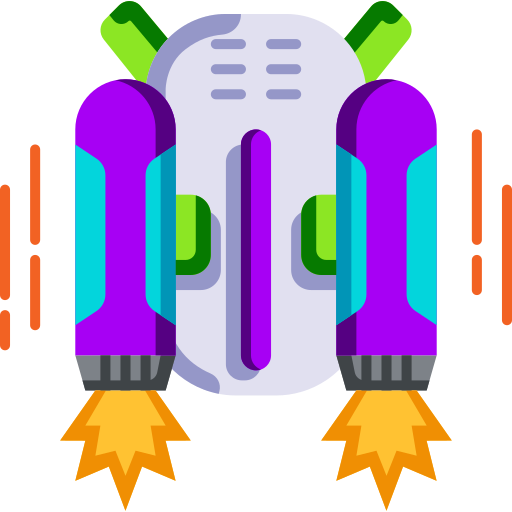 Jet pack Generic color fill icon