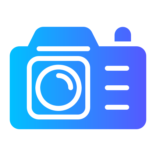 fotocamera Generic Flat Gradient icona