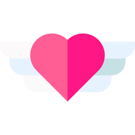 Сердце Basic Straight Flat иконка