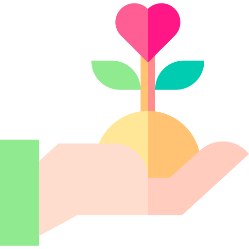 Love Plant Basic Straight Flat icon