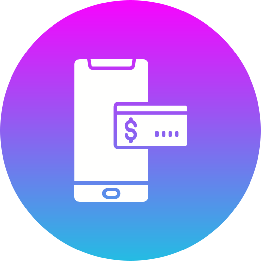 Online payment Generic gradient fill icon