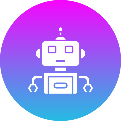 robot Generic gradient fill icona