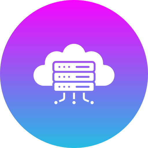 cloud-server Generic gradient fill icon