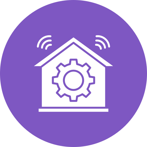 Home Automation Generic color fill icon