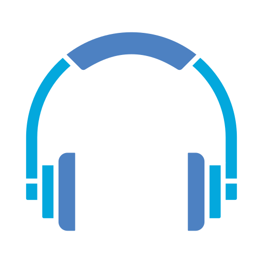 Headphones Generic color fill icon