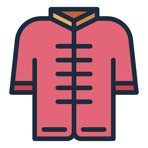 ropa Generic Outline Color icono