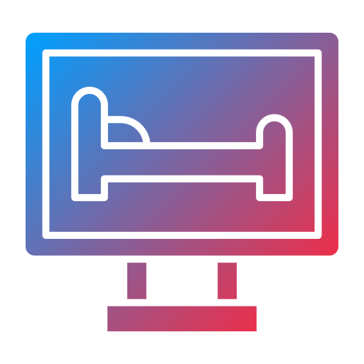 Online reservation Generic gradient fill icon