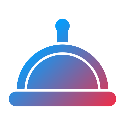 Food tray Generic gradient fill icon