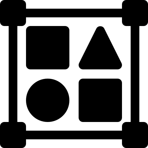 forme Basic Rounded Filled icona