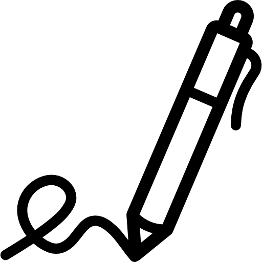 Подпись Yuttapong Lineal иконка