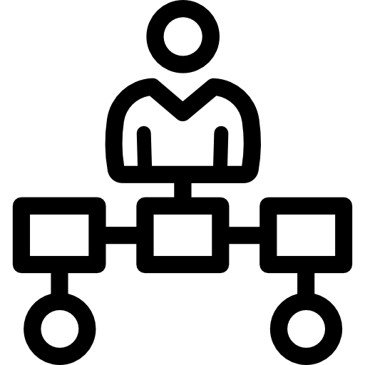 hiërarchische structuur Yuttapong Lineal icoon