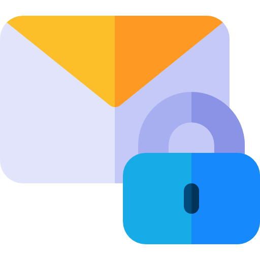 mail Basic Rounded Flat icon